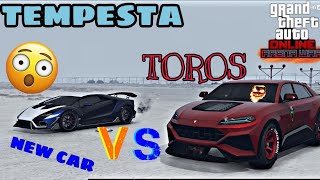 PEGASSI TOROS VS TEMPESTA quot DRAG RACE quot IN GTA 5 ONLINE [upl. by Pump]