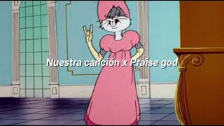 Nuestra canción x Praise god slowed  reverb Monsieur Periné x Kanye West [upl. by Elegna]