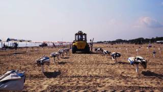 BIBIONE SPIAGGIA SRL IL DISALLESTIMENTO DELLA SPIAGGIA – THE DISMANTLING ON THE BEACH [upl. by Charissa]