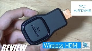 REVIEW Airtame Wireless HDMI DongleAdapter [upl. by Riocard]