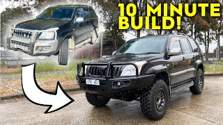 BUILDING A LANDCRUISER PRADO IN UNDER 10 MINUTES [upl. by Afnin]