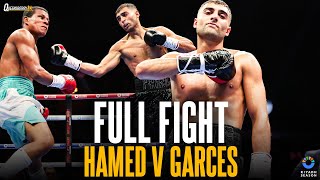 Aadam Hamed vs Santiago Garces FULL FIGHT  Prince Naseem Hamed Proudly Sees His Son Win 👑🤝 [upl. by Aihsirt]