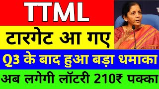 TTML Share Latest News Today  TTML Stock News Today  TTML Share AnalysisTTML share ttml [upl. by Hermosa]