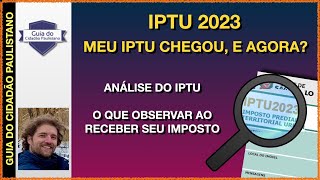 IPTU 2023  O que observar ao receber seu imposto [upl. by Lezti]