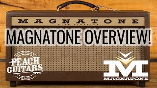 An introduction to Magnatone Amplifiers Now in stock at Peach Guitars [upl. by Mueller380]