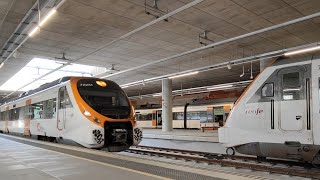 Rodalies de Catalunya en Sant Andreu Barcelona [upl. by Ayra157]