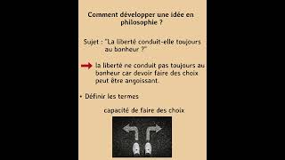 Comment développer une idée dans sa dissertation de philosophie [upl. by Gluck]