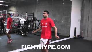 AMIR KHAN EXPLAINS WHY HE USES A STEEL CABLE JUMP ROPE quotIF IT WHIPS YOU IT CAN HURT YOUquot [upl. by Erlewine]