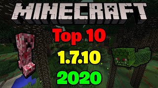 Top 10 BEST Mods For Minecraft 1710 2020 [upl. by Eidnak]