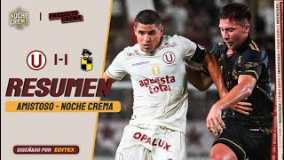 ⚡RESUMEN COMPLETO UNIVERSITARIO vs COQUIMBO UNIDO  AMISTOSO INTERNACIONAL  NOCHE CREMA [upl. by Yellhsa750]