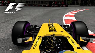 F1 2016 Onboard  Singapore  Renault [upl. by Nashom]