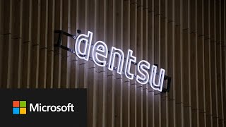 Dentsu with Microsoft Transforming the Creative Industry with AI [upl. by Anelyak631]