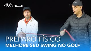 Exercícios para melhorar seu swing no Golfe  THE GOLF BRASIL [upl. by Ynohtna]