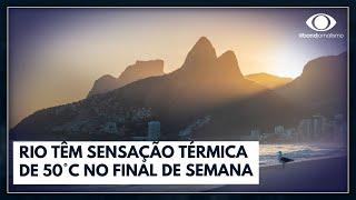 Rio de Janeiro tem recorde de calor no ano  Bora Brasil [upl. by Hilario]