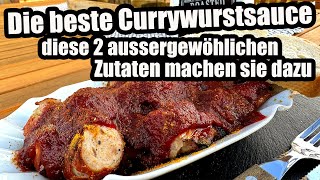 Die beste Currywurst Sauce selber machen  The BBQ BEAR [upl. by Heady869]