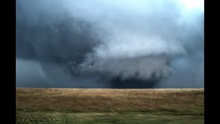 WEDGE Tornado in Kansas  May 1 2018 [upl. by Ecnaralc276]