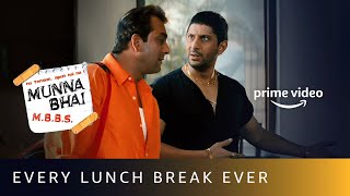 Every Lunch Break Scenario Ever  Sanjay Dutt Arshad Warsi  Munna Bhai MBBS shorts [upl. by Tremaine]