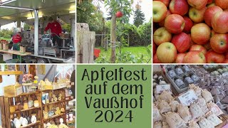 Apfelfest auf dem Vaußhof 2024 [upl. by Leann381]