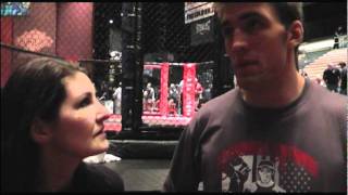 KRS10s Pat Audinwood interview the new ROC Lightweight Champion [upl. by Hsinam]