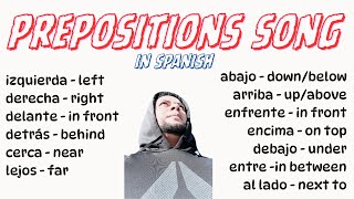 Prepositions in Spanish [upl. by Inot]