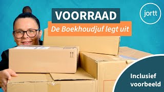 Voorraad  Cursus boekhouden door de boekhoudjuf [upl. by Pippy]