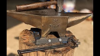 Acciaio Vevor 50KG 110 LBS Anvil Setup [upl. by Revkah655]