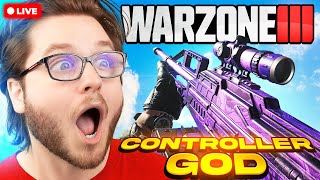 🔴LIVE  HIGH KILL WARZONE WINS  CONTROLLER GOD [upl. by Nnahtebazile157]