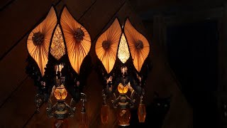 How to Make Victorian Lampshades  DIY Victorian Lampshade Set [upl. by Trumaine961]