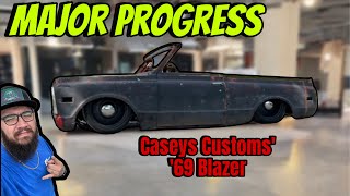 CaseysCustoms 1969 Blazer Gets Some Major Progress [upl. by Spearing14]