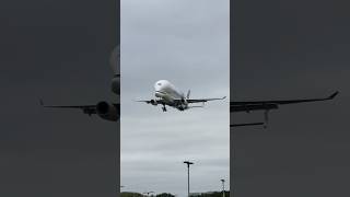 Airbus Beluga XL landing at Heathrow Airport with parts for grounded British airways A350 [upl. by Ellord]