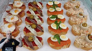 4 APERITIVOS y ENTRANTES para Navidad  Tapas Variadas y Muy Originales 🤩Canapés Fáciles🎄 [upl. by Ledarf]