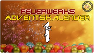 Türchen 1 ❄️ Pyro Adventskalender  Feuerwerknet Pins in Silber  © KNALLERBOX 🚀 [upl. by Odnomra]