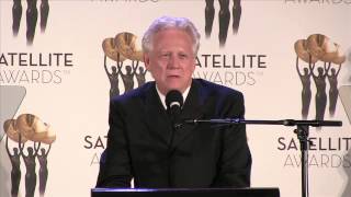 Bruce Davison accepts an Honorary Satellite Award at 2012 Satellite Awards™ [upl. by Llechtim]