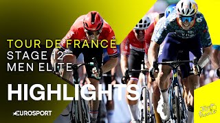 THE FAIRYTALE CONTINUES 😍  Tour de France Stage 12 Race Highlights  Eurosport Cycling [upl. by Anairb836]