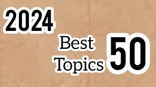 2024 Best 50 presentation topics  General topics for presentationpresentation topics  Assignment [upl. by Ayocat]