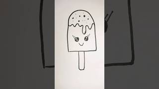 Icecream drawingdrawing shorts [upl. by Htebirol]