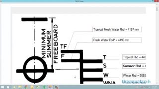 FBD A software for freeboard calculations wwwthenavalarchcom [upl. by Anelam]