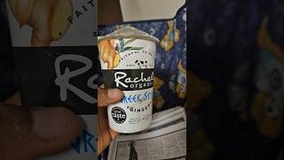 Food Finds in London  Rachels Greek Style Ginger BioLive Yogurt [upl. by Solitta307]