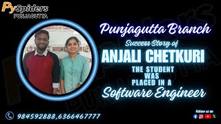 My Placement Journey at Pyspiders  Hyderabad Punjagutta [upl. by Stew]