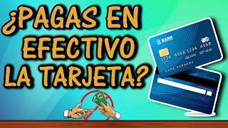 ¿Qué pasa si pago mi TARJETA DE CRÉDITO con EFECTIVO 💳 💵dinero [upl. by Lateh]