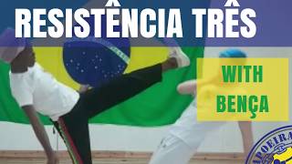 Resistência três– How to do the Capoeira Resistência três  Capoeira Defence Moves [upl. by Shevlo545]