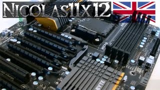 GIGABYTE GA990FXAUD7 Motherboard Review [upl. by Nirual]