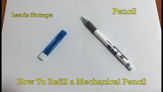 How To Refill a Mechanical Pencil [upl. by Anagrom335]