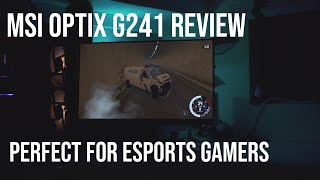 MSI OPTIX G241 1ms 144hz on a IPS display [upl. by Jollanta]