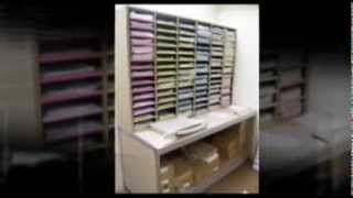 Hamilton Sorter Mailroom Furniture Sorters Slots Cabinets [upl. by Battiste]