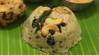 கோதுமை ரவா பொங்கல் மிகவும் சுவையாக செய்வது எப்படி wheat rava Pongalsamba Rava PongalBroken wheat [upl. by Nysila]