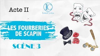 Les Fourberies de Scapin  Acte II Scène 3  InterCycles [upl. by Demott224]