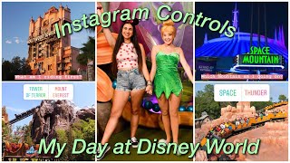 My Instagram Followers Control My Day at DISNEY WORLD  Just Sharon [upl. by Hnid345]