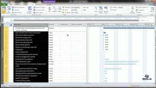 Microsoft project tutorial 34 Organizing tasks into phases [upl. by Anaicilef90]