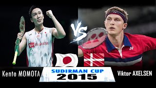 Rare Footage 🔹 UNSEEN Kento MOMOTA vs Viktor AXELSEN Full Match [upl. by Dulcine]